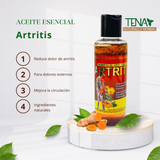 Aceite Artritis - Arthritis Oil 6 fl oz (177.44ml) Aceite Artritis Curcuma y Arnica para Dolor