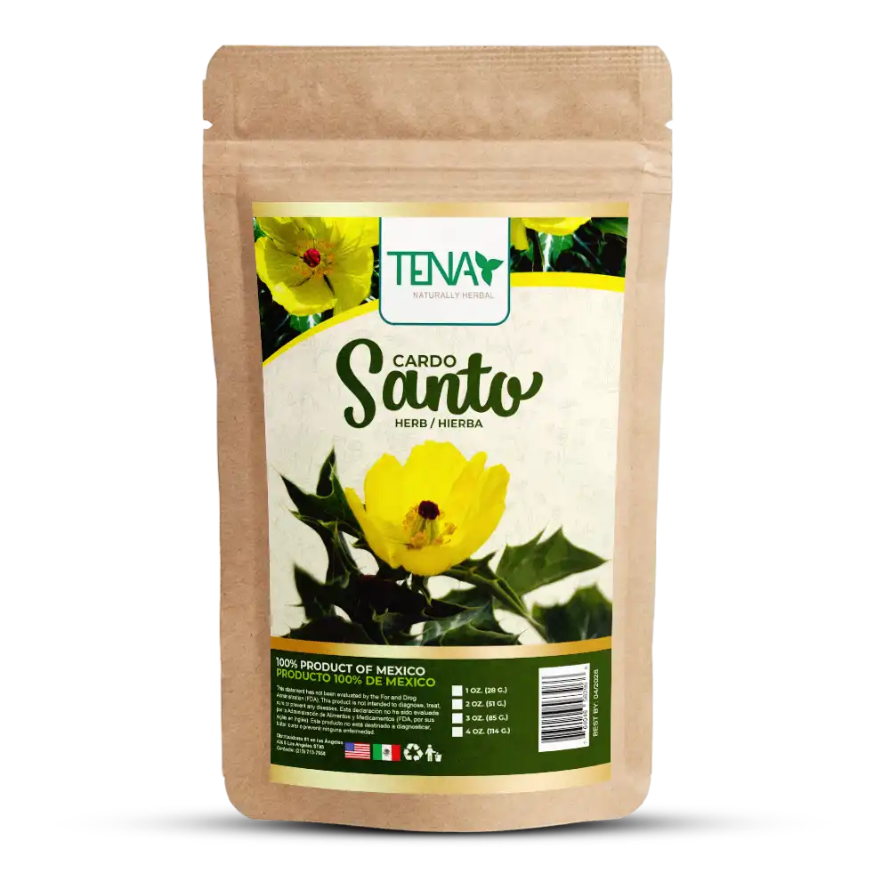 Cardo Santo natural y orgánico, bolsa 4 onzas - Cardo Santo para infusión