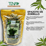 Hierba para té natural Epazote de Zorrillo 4 oz - Deléitate con el sabor tradicional y beneficios para la salud.