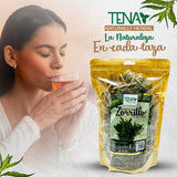 Hierba para té natural Epazote de Zorrillo 4 oz - Deléitate con el sabor tradicional y beneficios para la salud.