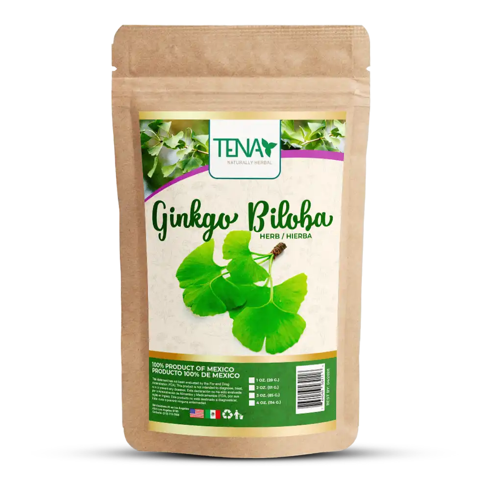 Ginkgo Biloba (gotu kola) - bolsa de 4 onzas, grandes beneficios en una sola bolsa