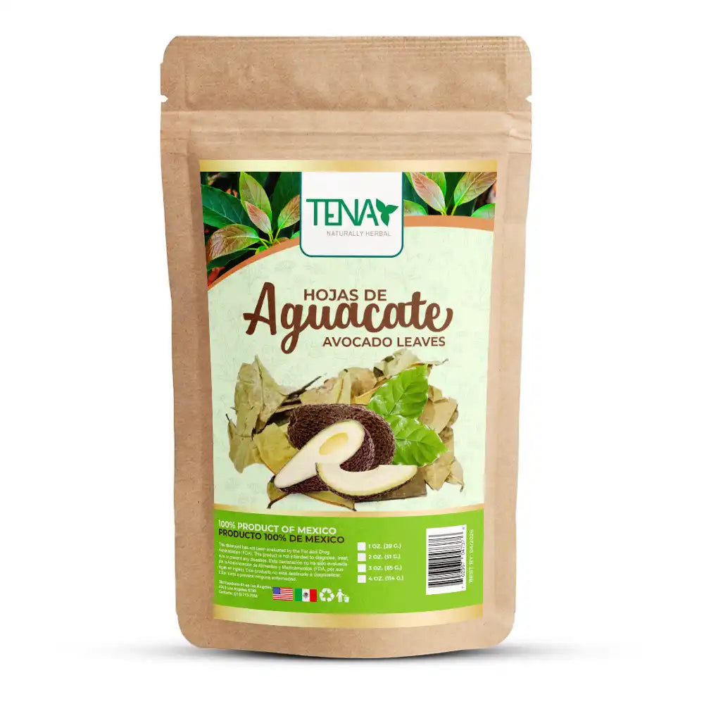 Hojas de Aguacate Secas - 4 onzas de hojas de aguacate naturales para preparar té