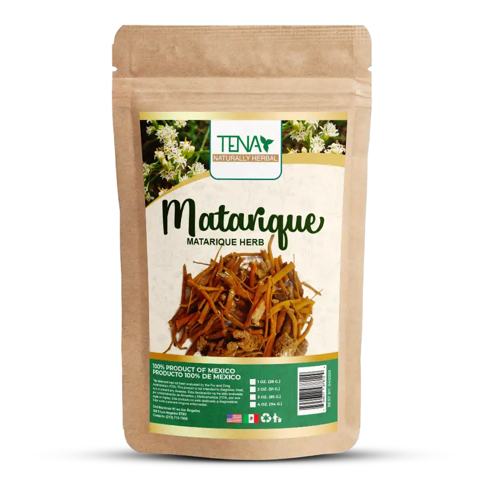 Matarique (Hierba Natural) - Bolsa con 4 onzas de Matarique Natural 100 % puro