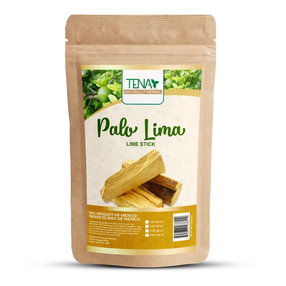 Palo de Lima Tea - 4 onzas de palo de lima, lima stick Tena Naurally Herbal