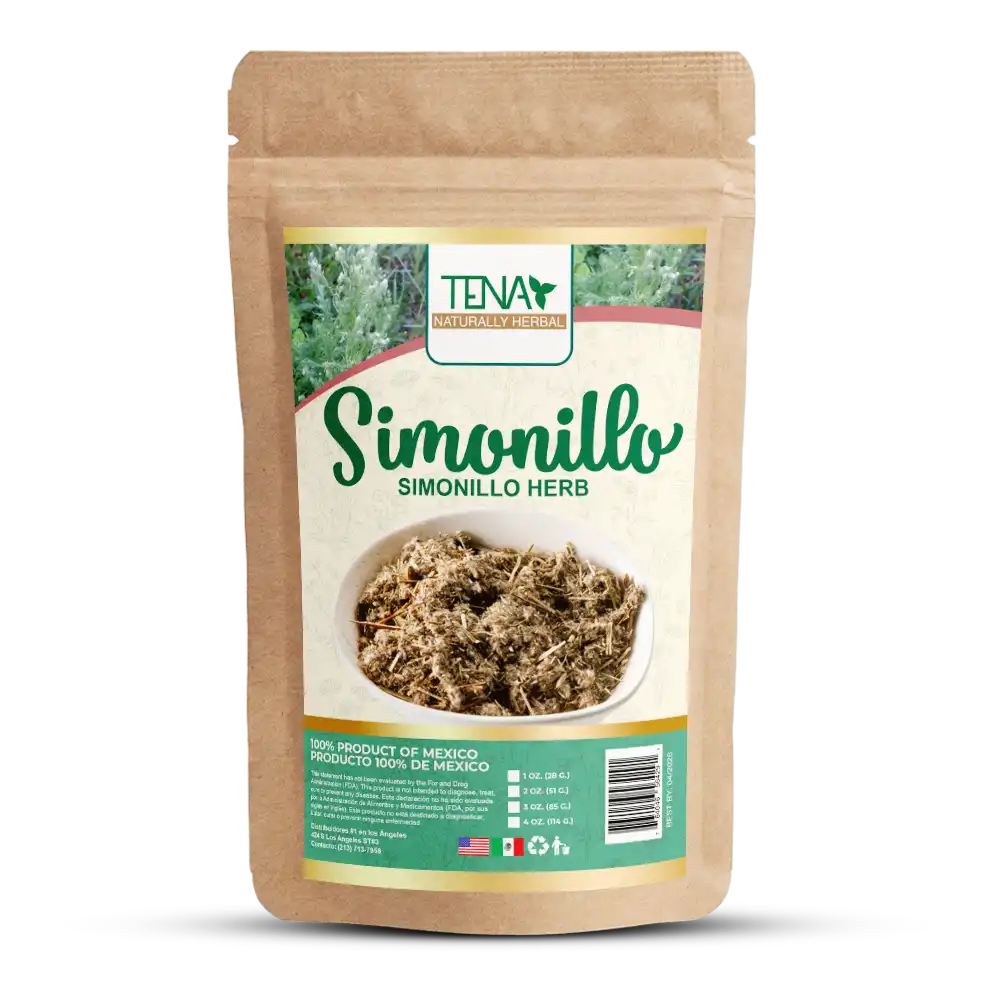 Simonillo natural Hierba seca - Bolsa 4 onzas SIMONILLO orgánica Tena Naturally