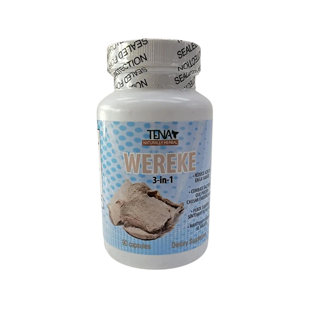 Wereke Capsulas 3 en 1 Tena Naturally Herbal - Bienestar y tranquilidad al alcance de tu mano.