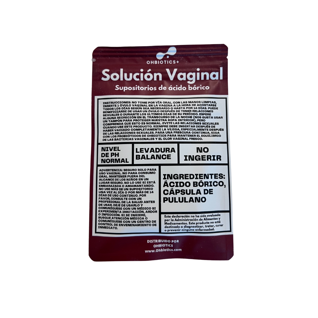 Solución Vaginal - El cuidado esencial que necesitas para tu seguridad.