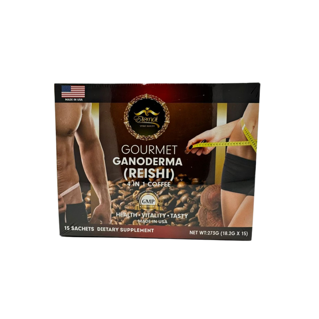 Café Gourmet Ganoderma Reishi 4 en 1 - Un café excepcionalmente rico y lleno de bienestar.