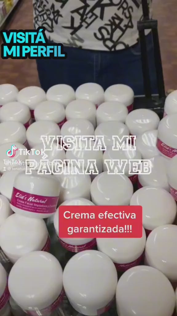 Elids Natural Crema Facial Original de Mexico- Cuida de tu rostro con lo mejor de la naturaleza.